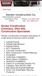 Mobile Screenshot of deckerconstruction.com